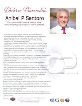 Entrevista: 'Aníbal P Santoro'